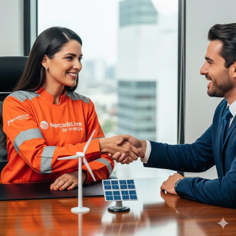 CONTRATANO O SERVIÇO E MERCAO LIVRE E ENERGIA