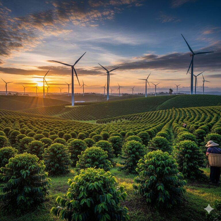 mercado livre de energia em uma plantação