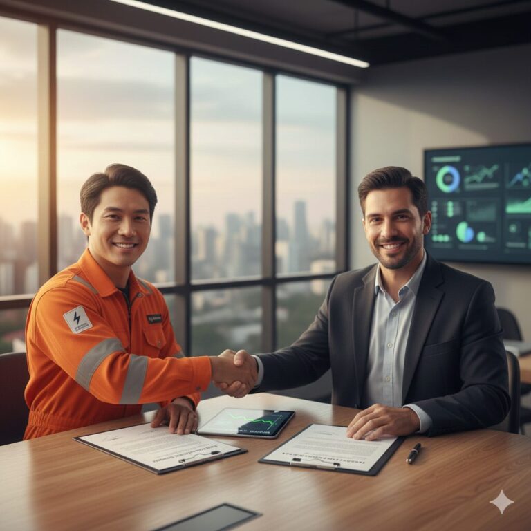 contratando energia limpa